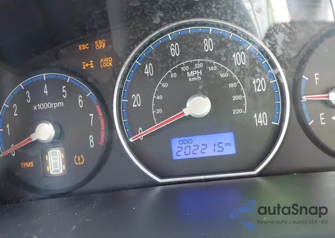 2007 Hyundai Santa Fe Gls z USA, uszkodzony, nr VIN 5NMSG73DX7H109961